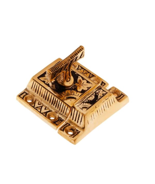 BRASS T HANDLE CABINET LATCH - Image 3