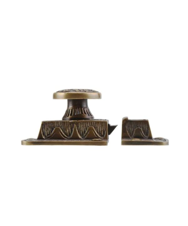 BRASS DECORATIVE CABINET LATCH - Image 2