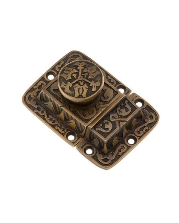 BRASS DECORATIVE CABINET LATCH - Image 4