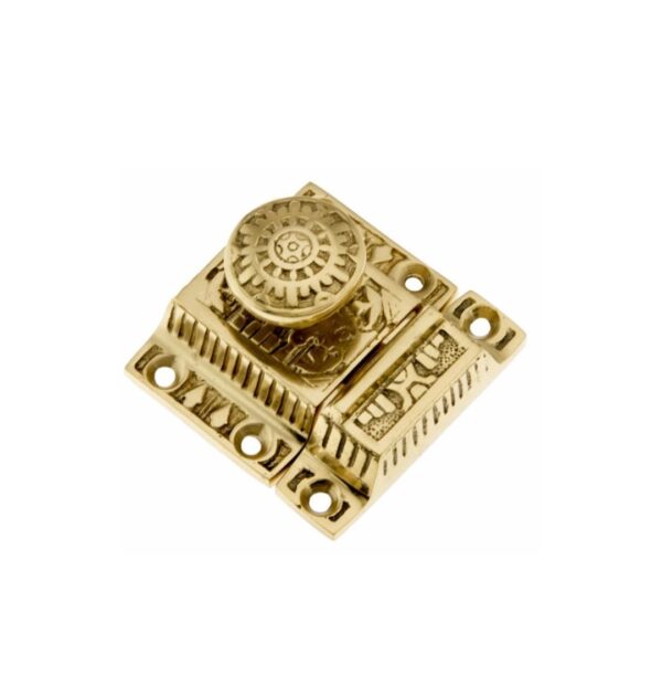 BRASS CABINET SUN LATCH - Image 2