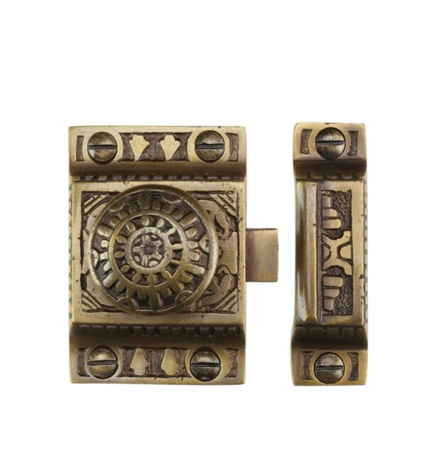 BRASS CABINET SUN LATCH - Image 3