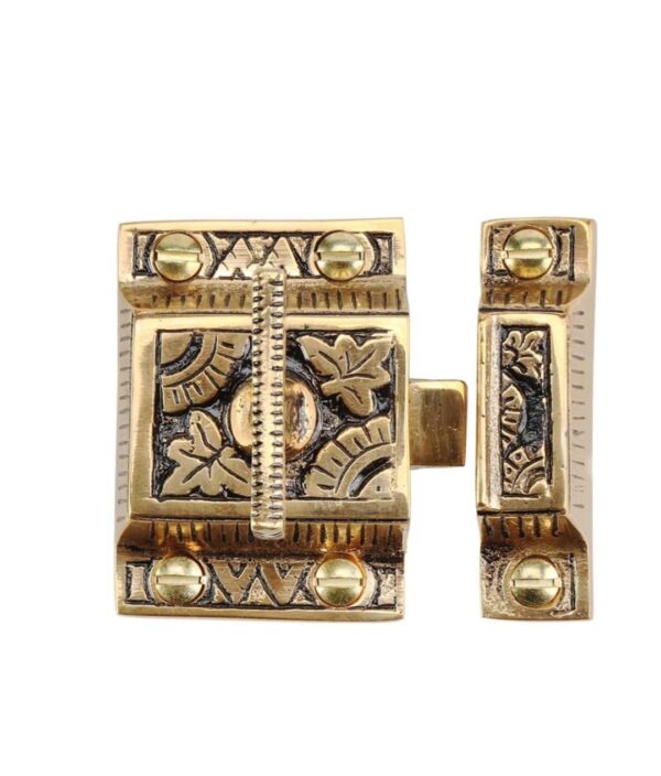 BRASS T HANDLE CABINET LATCH