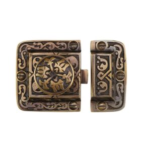 BRASS DECORATIVE CABINET LATCH