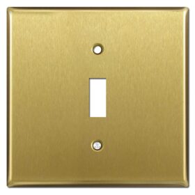BRASS SWITCH PLATE