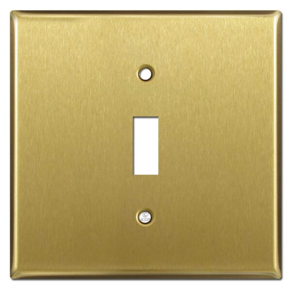 BRASS SWITCH PLATE