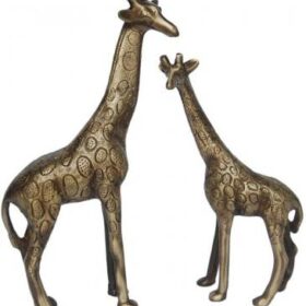 DECORATION BRASS ANIMAL GIRAFFE