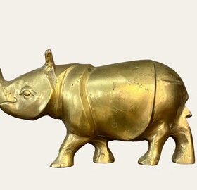 DECORATIVE ANIMAL RHINOCEROSES